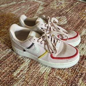 Women’s AIR FORCE 1 '07 LOW LX 'STITCHED CANVAS